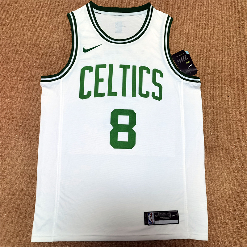 Men Boston Celtics 8 Danilo Gallinari White Nike 2025 NBA Jersey